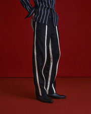 3D Striped Pants
