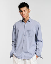 Shirt With Stripe Pocket